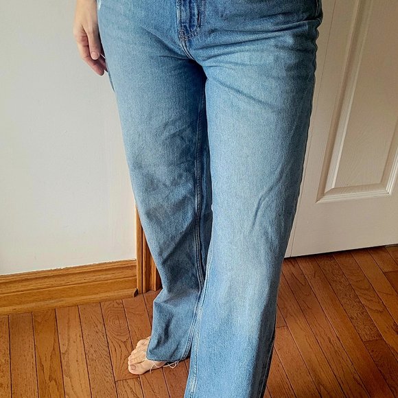 H and M wide leg jeans - Picture 2 of 3